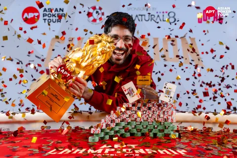 Nishant Sharma Makes History with TWD 37M (~USD 1.1M) APT Championship Main Event Win