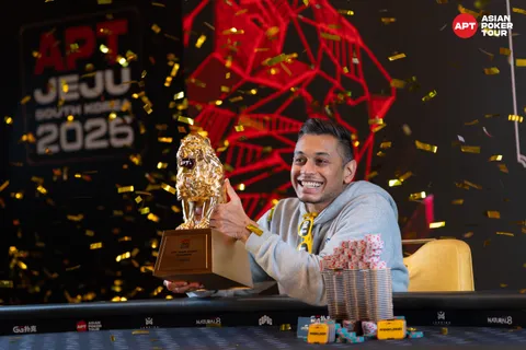 Singapore’s Abraham Ceesvin Conquers Largest Field in Korean History for Main Event Title & APT Championship Seat