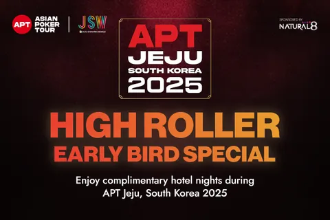  🚨 High Roller Early Bird Special 🚨 #APTJeju2025  